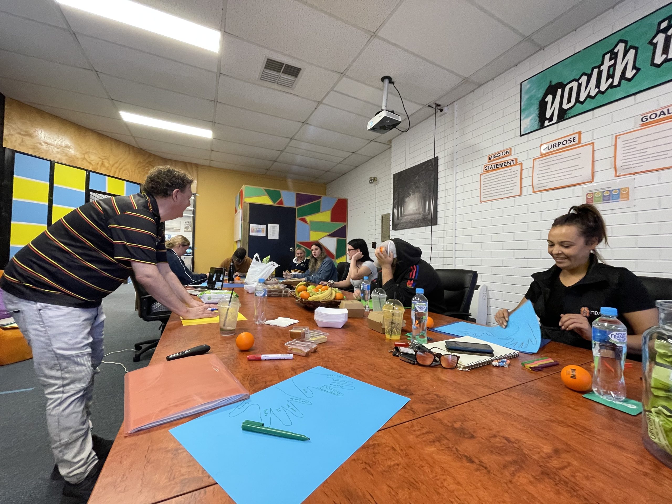 HEADING: Rural mental health initiatives given a funding boost. IMAGE: Mental Health First Aid group session. 