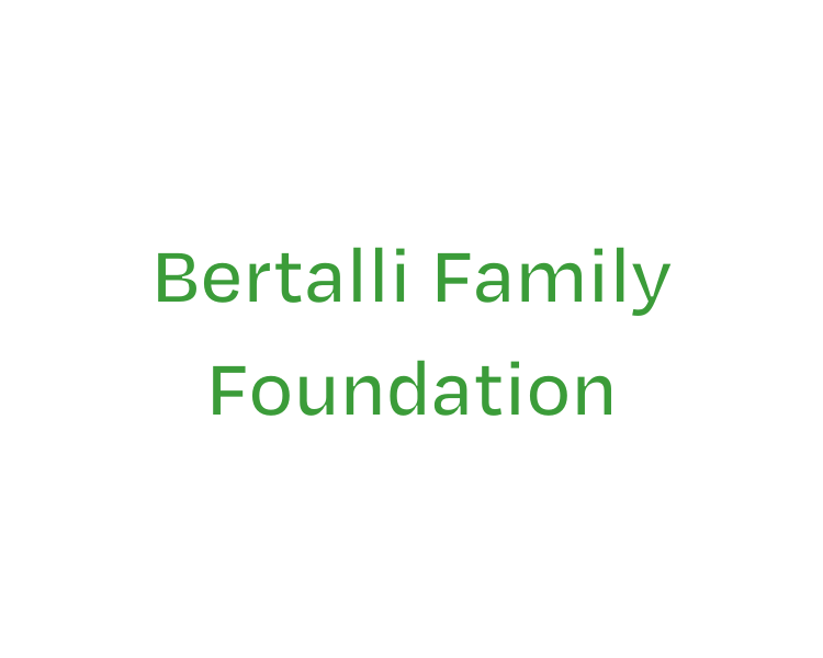 Text representation of Bertalli Family Foundation's support for the FRRR IRCF VIC program.