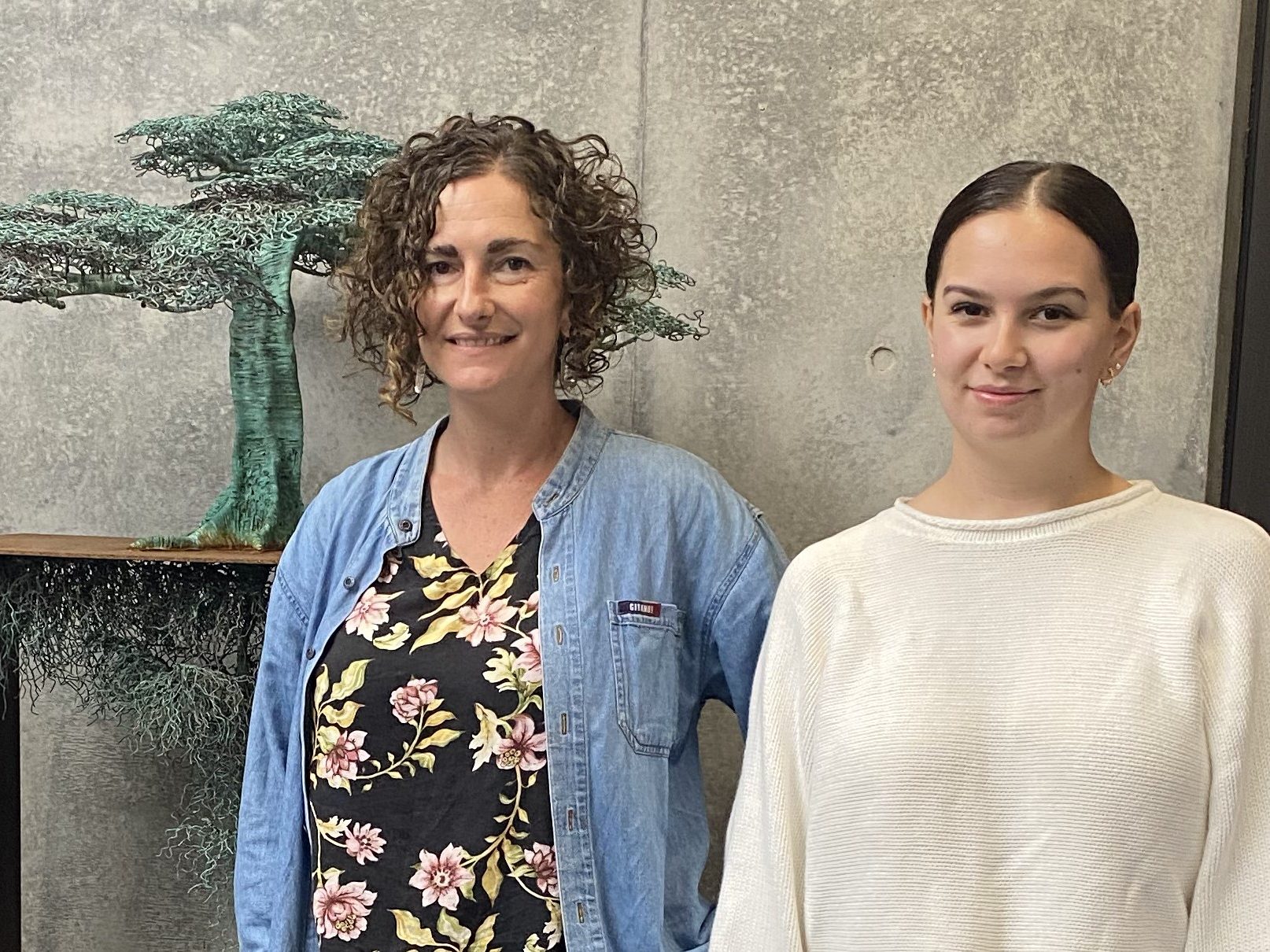 IMAGE: IRCF Facilitators Leah Szanto and Bree Morgan. TITLE: IRCF Bega Valley project begins to roll out.