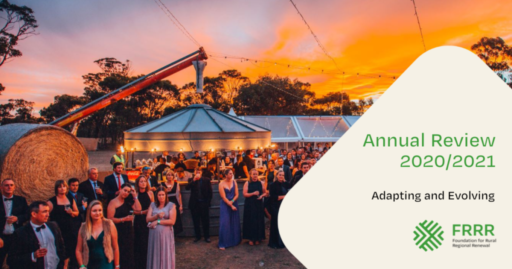 FRRR significantly increases funding in FY20-21 to help rural communities adapt and evolve