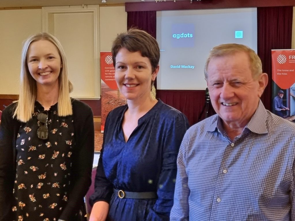 Hayley, Sarah and Hon Simon Crean