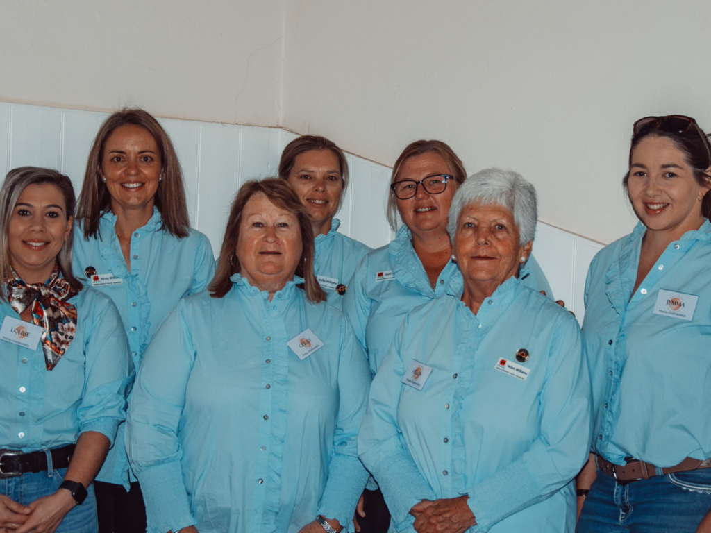 The organisers of the ICPA SA Arid Lands conference. A group of women standing side by side