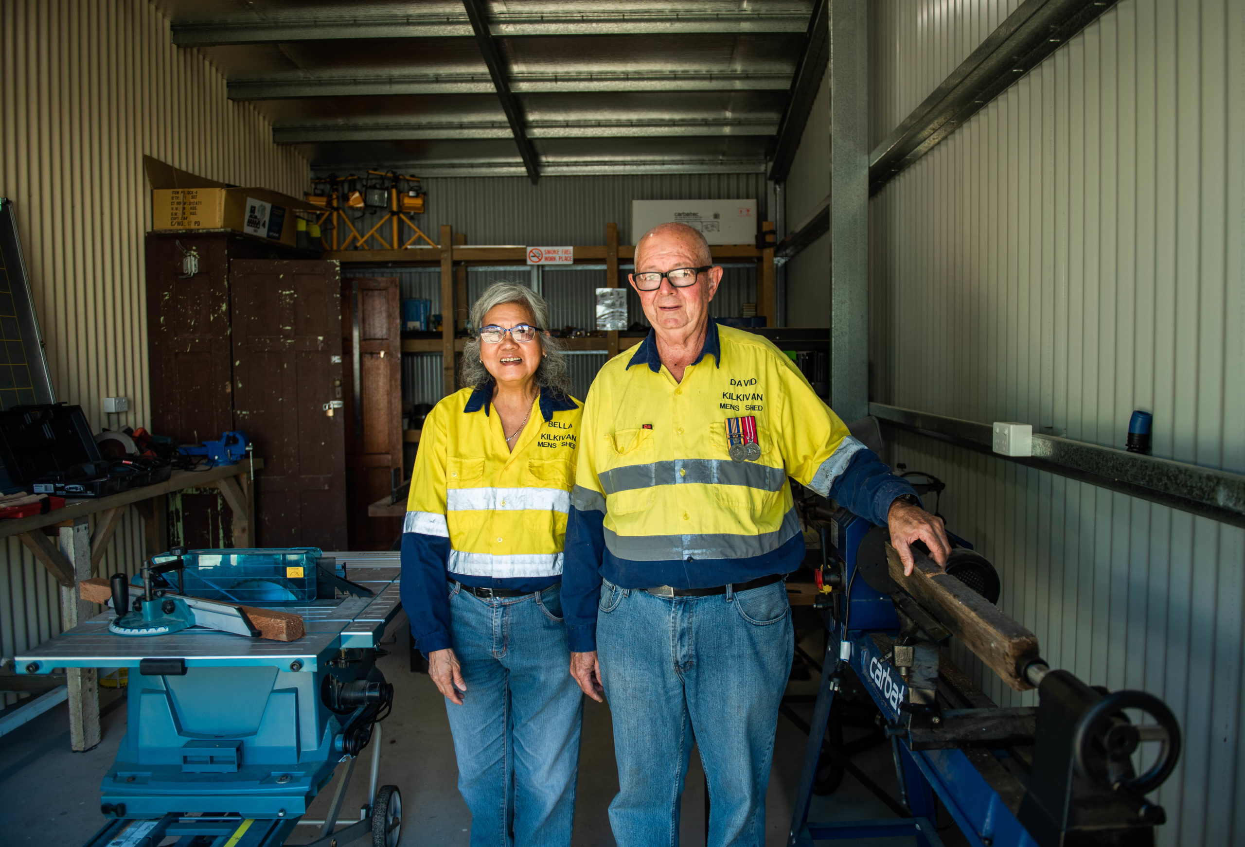 Members of the Kilkivan and District Men's Shed