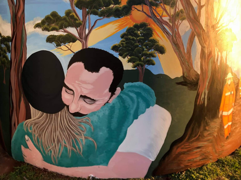 Little Pocket Association Mural by Tanya Munster