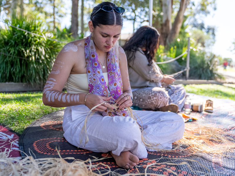 Blak Markets artisans working