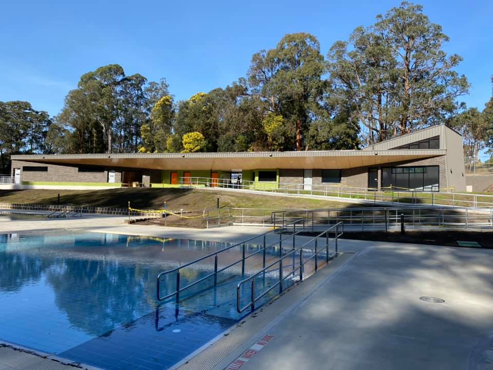 Mirboo North Swimming Pool and building