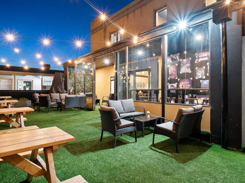 HEADING: No more silent movies for Mansfield Armchair Cinema thanks to community grant. IMAGE: Mansfield Armchair Cinema.