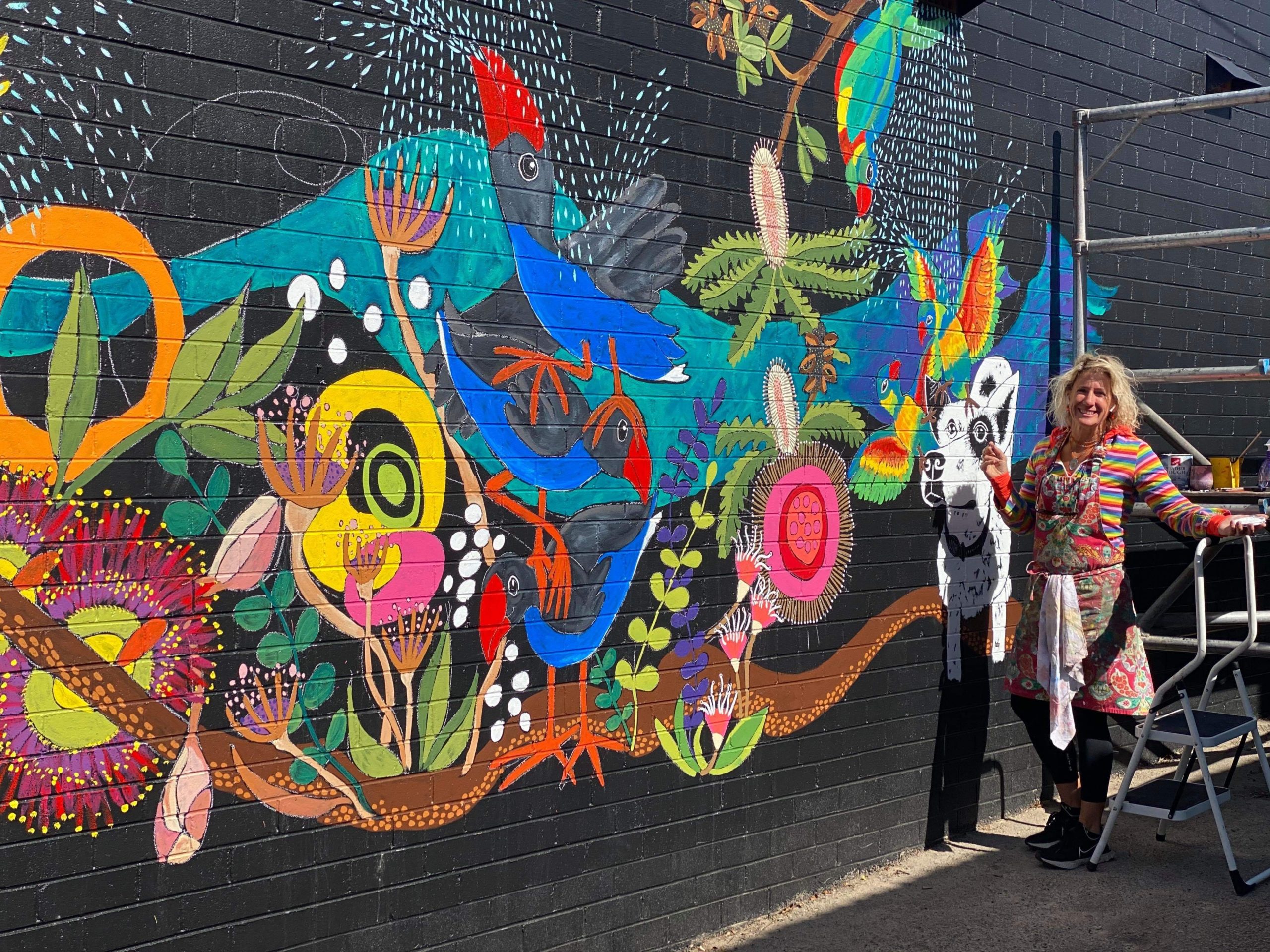 The Pambula Art Project was a large-scale art installation project to compliment a historic walking tour for Pambula village