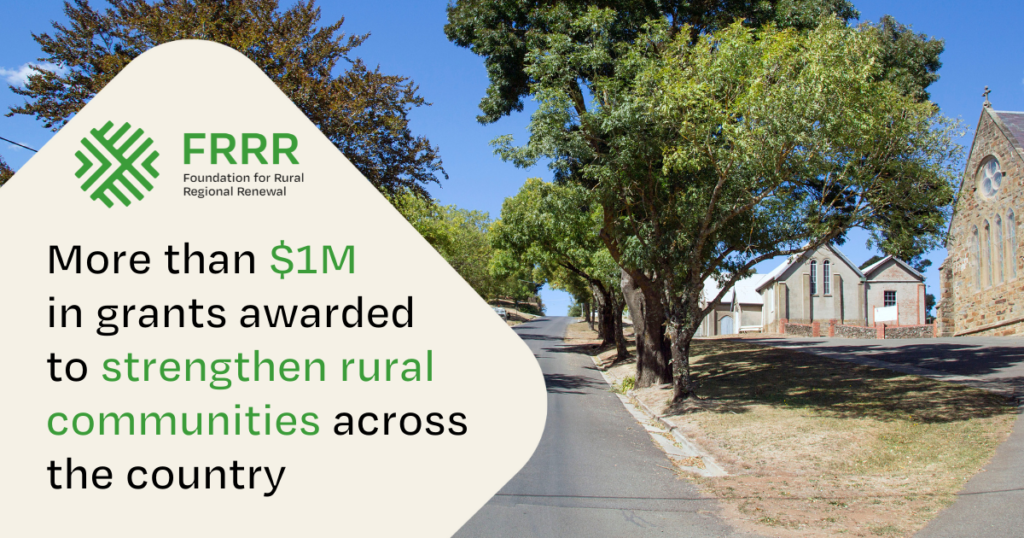 More than $1M hits the ground in rural communities across the country