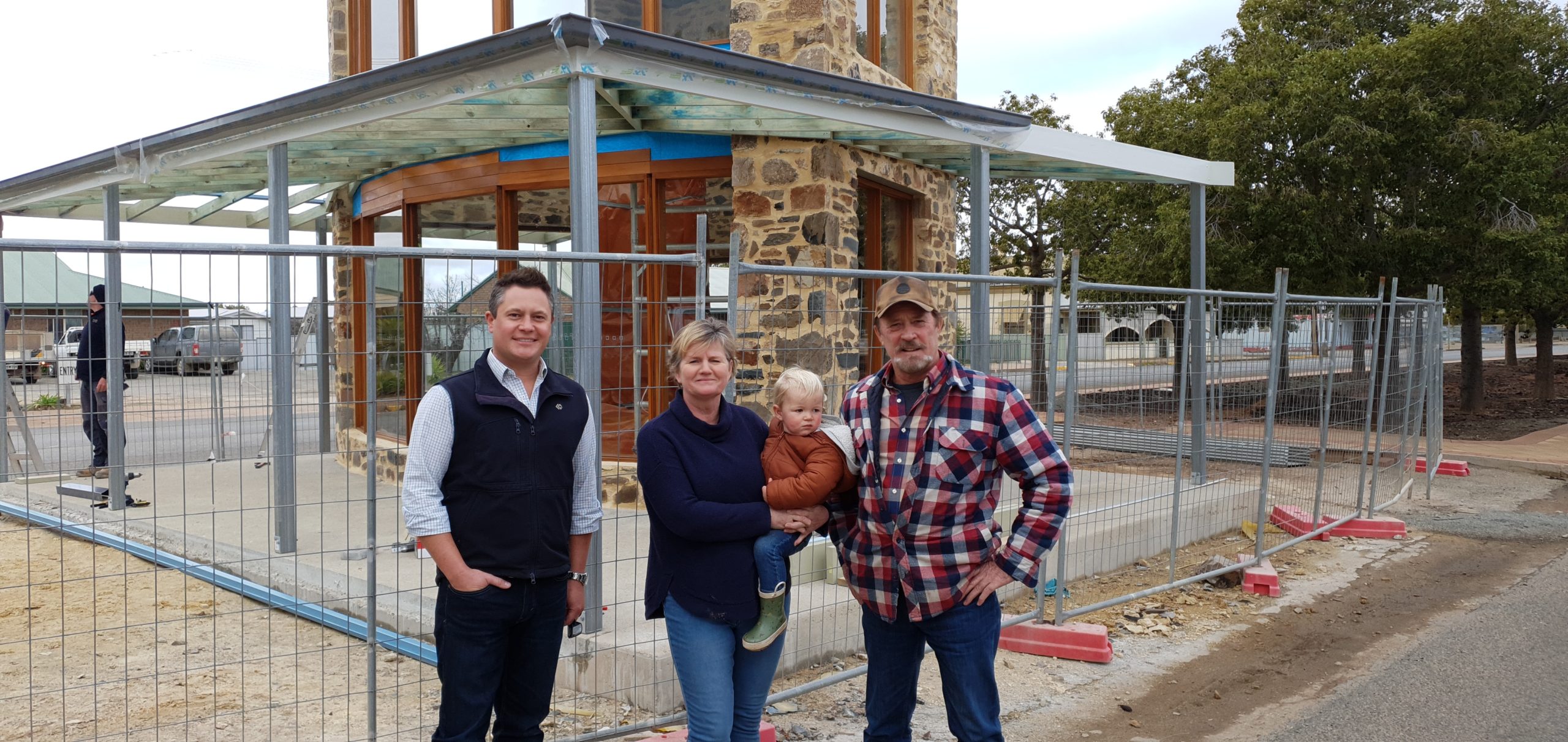 Orroroo rotunda rebuild